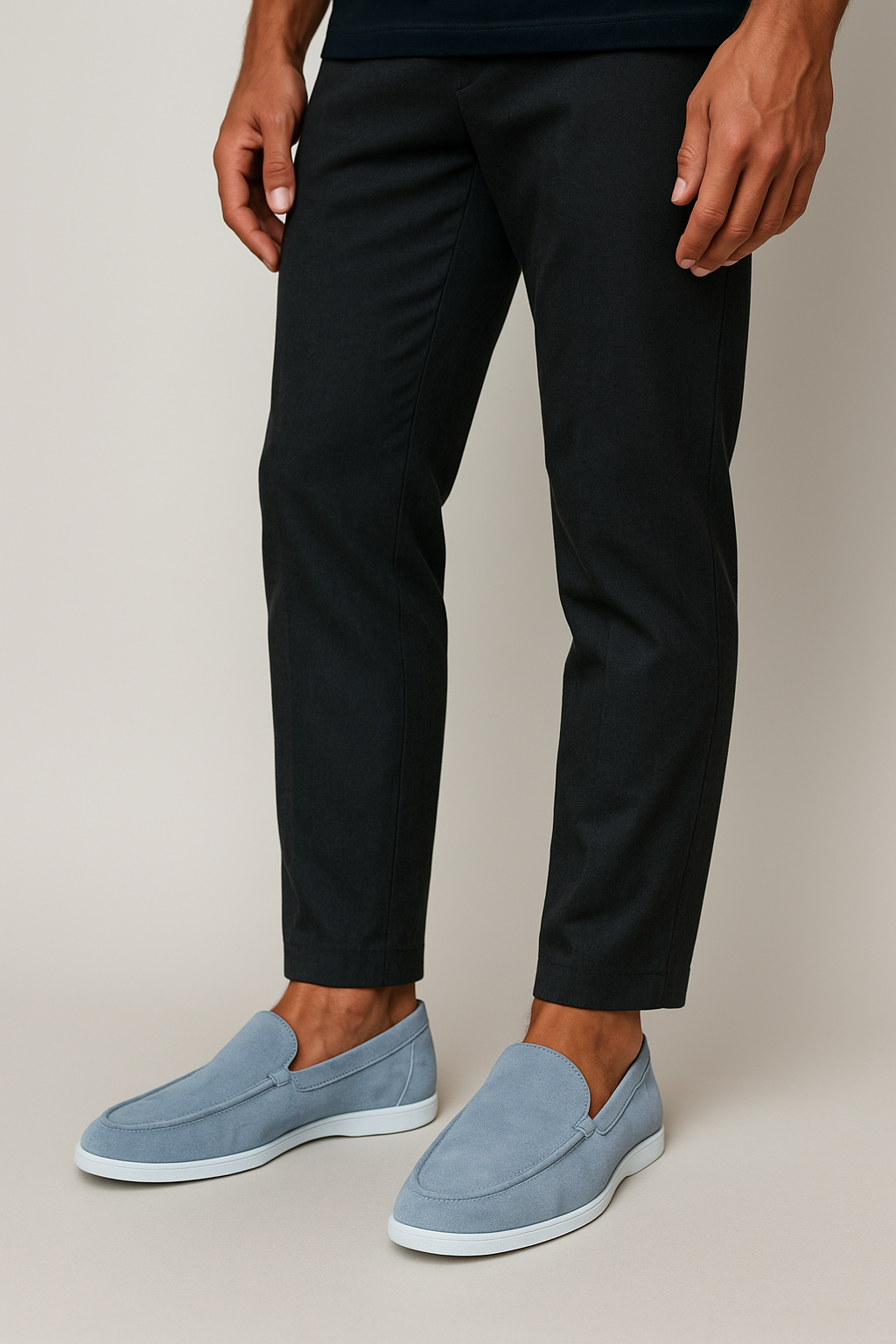 Elegantní semišové loafers