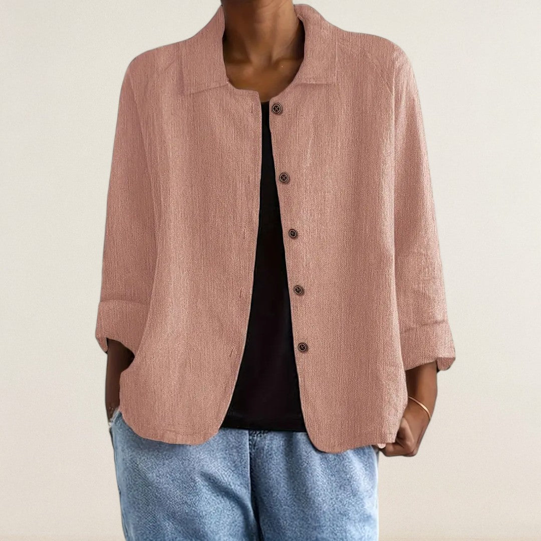 Helen | Casual Button-Up Jacket