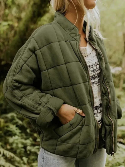 Anna - Zateplená bunda s elegantním, oversized vzhledem