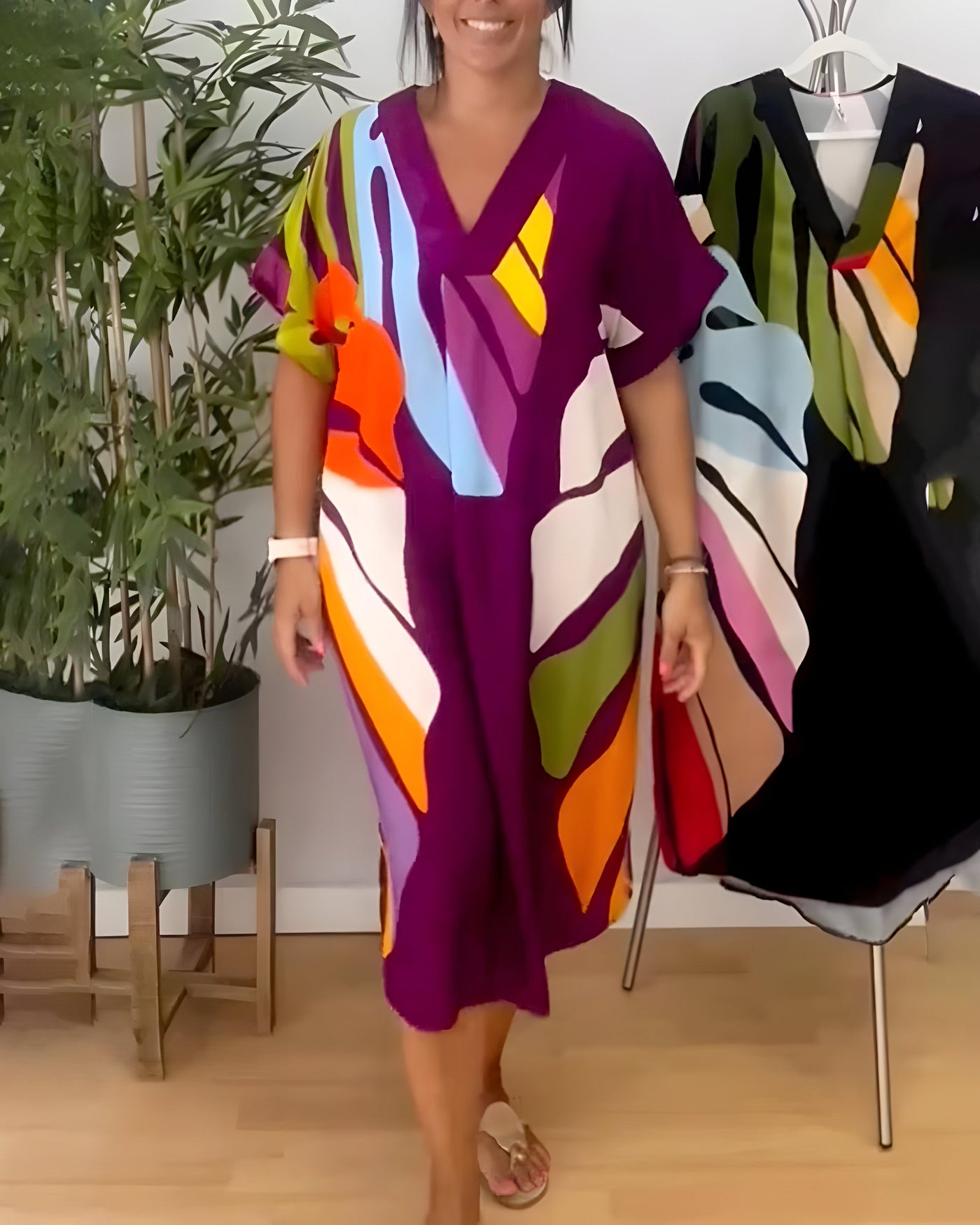 Rosaline | Barevné casual šaty