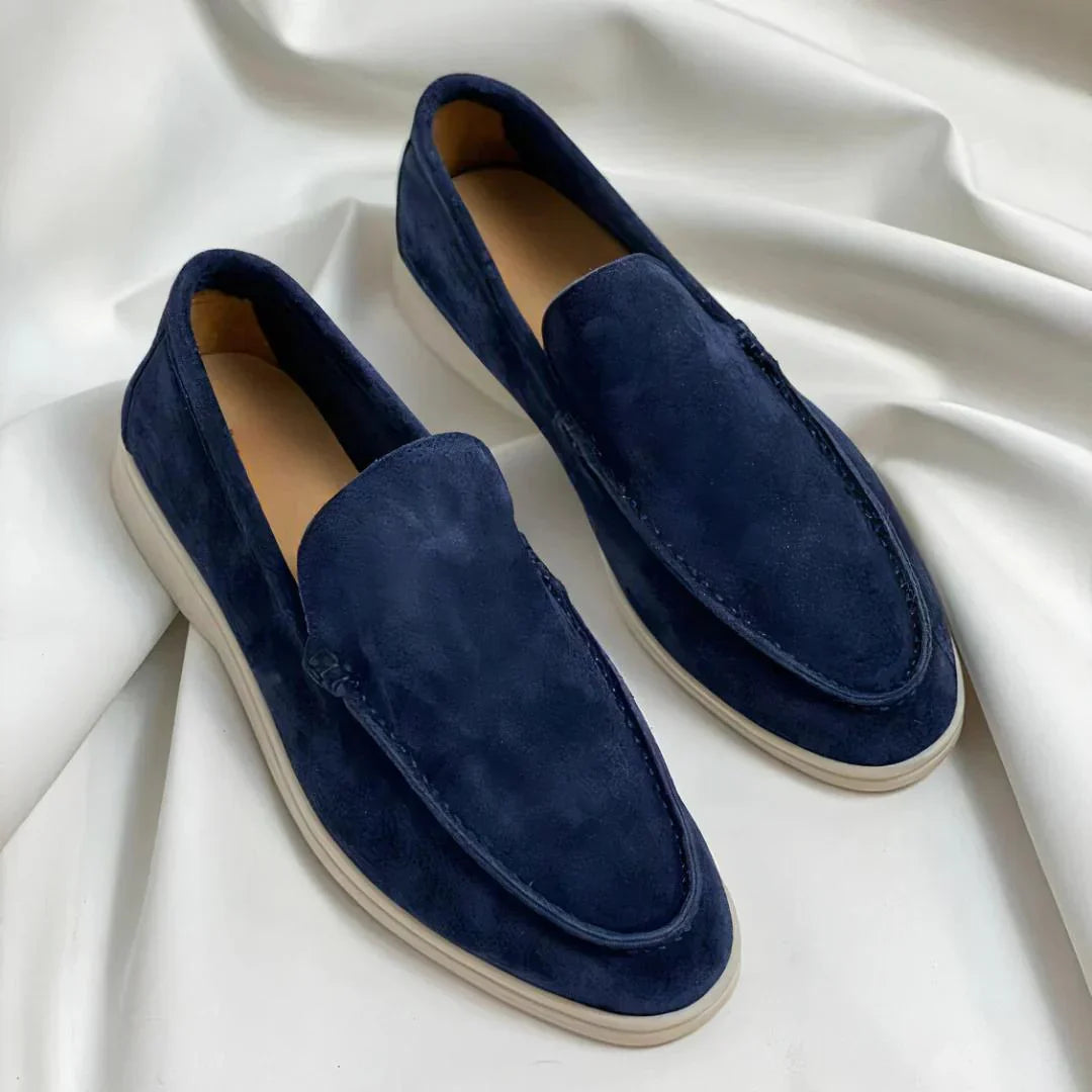 Elegantní semišové loafers