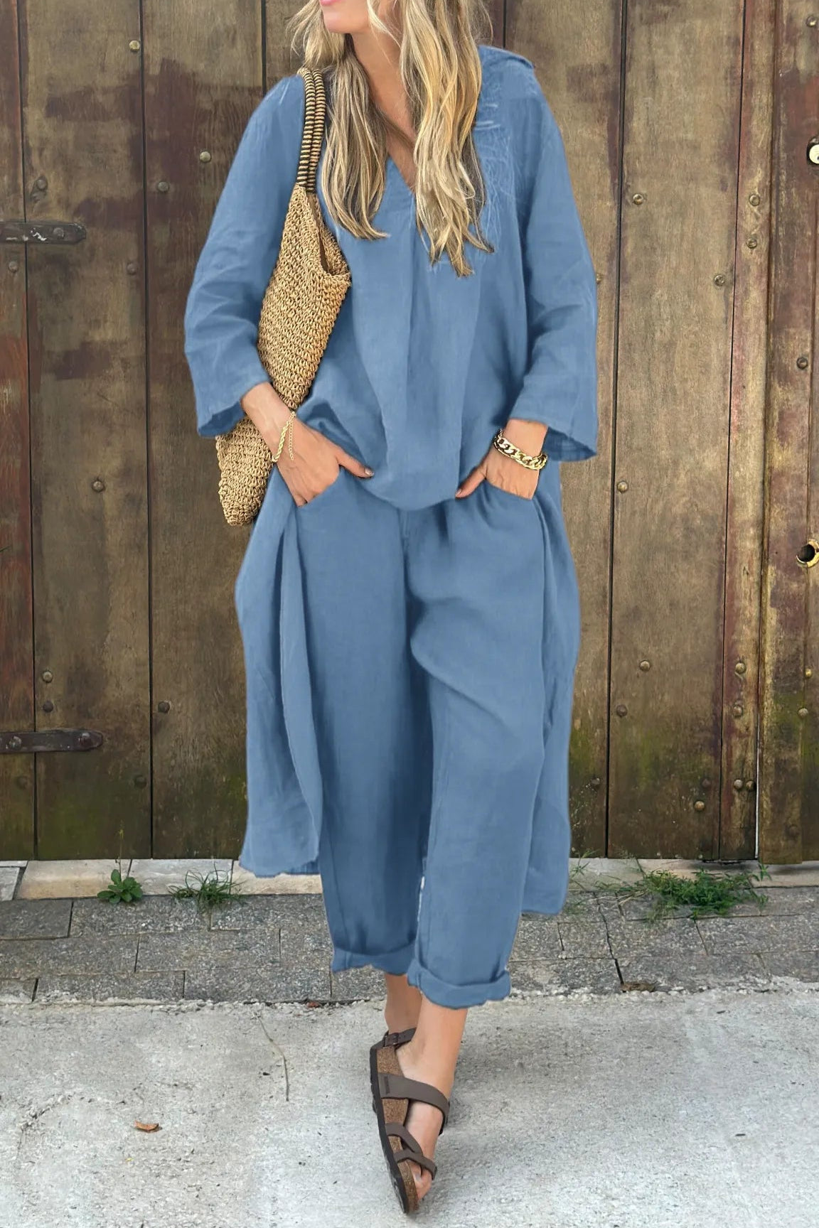 ELENA™ | Sada Chic ve Dvou Kusech s Elegancí Bez Námahy a Univerzálním Stylem