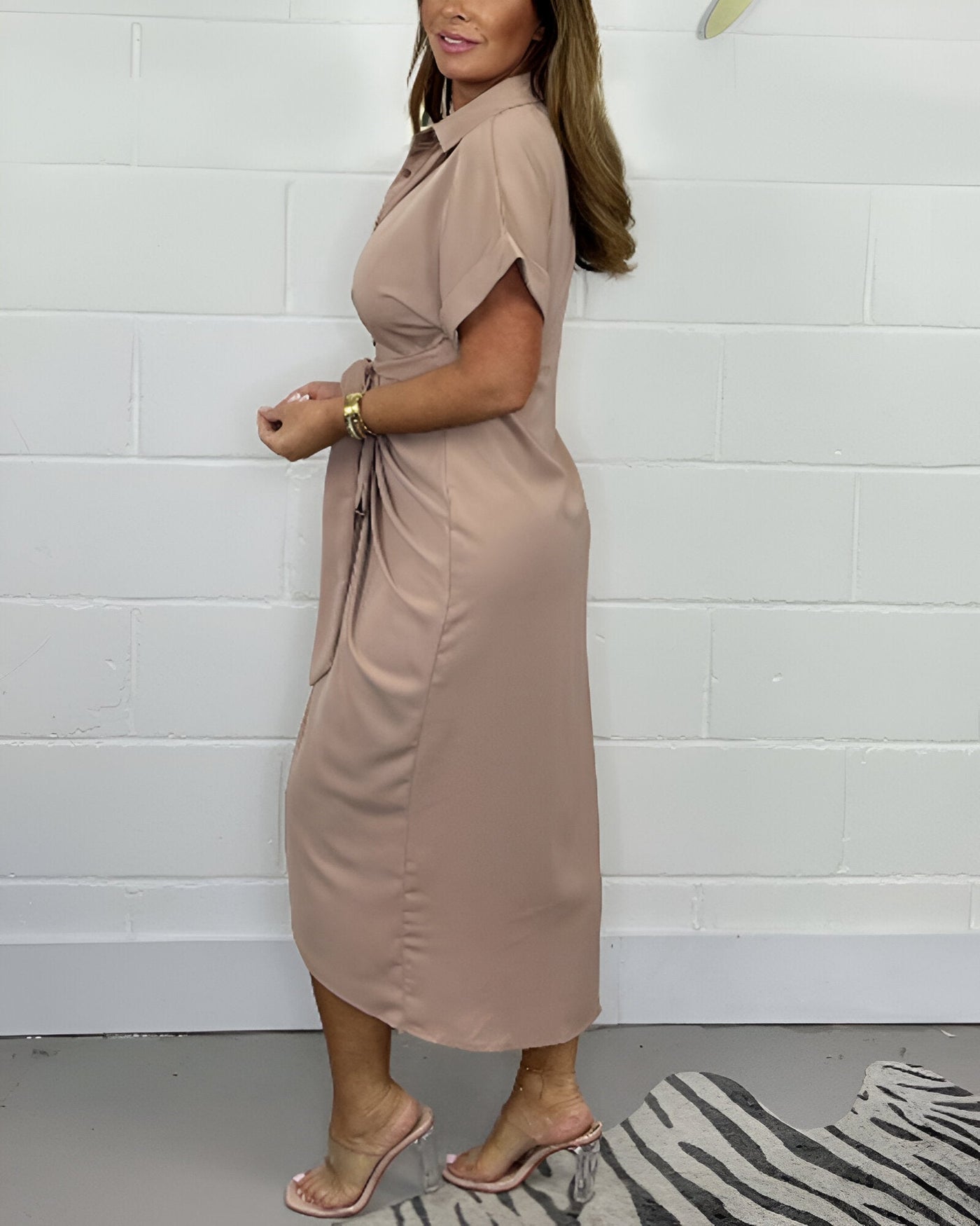 Amanda | Elegantní plisovaná šaty