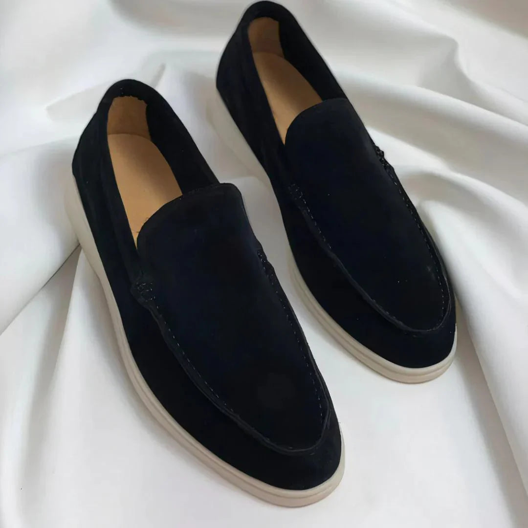 Elegantní semišové loafers