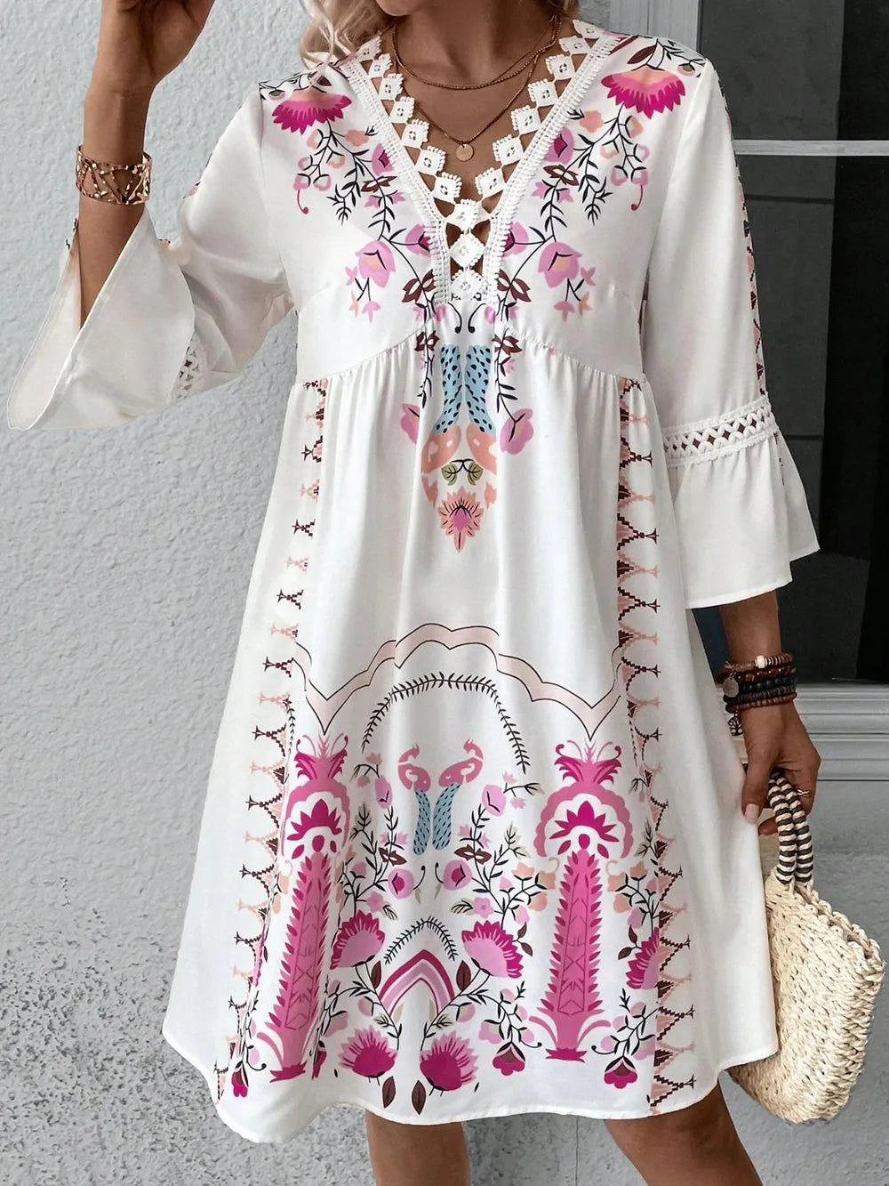 ISA | Boho mini šaty