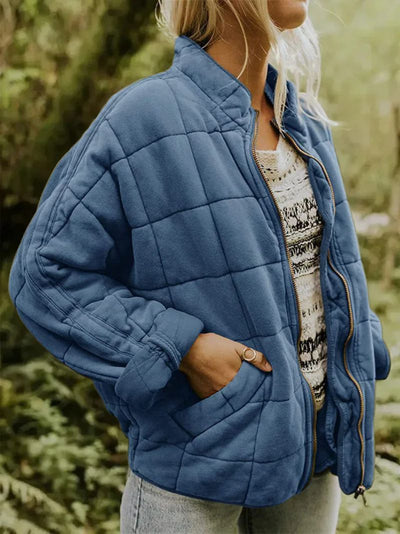Anna - Zateplená bunda s elegantním, oversized vzhledem