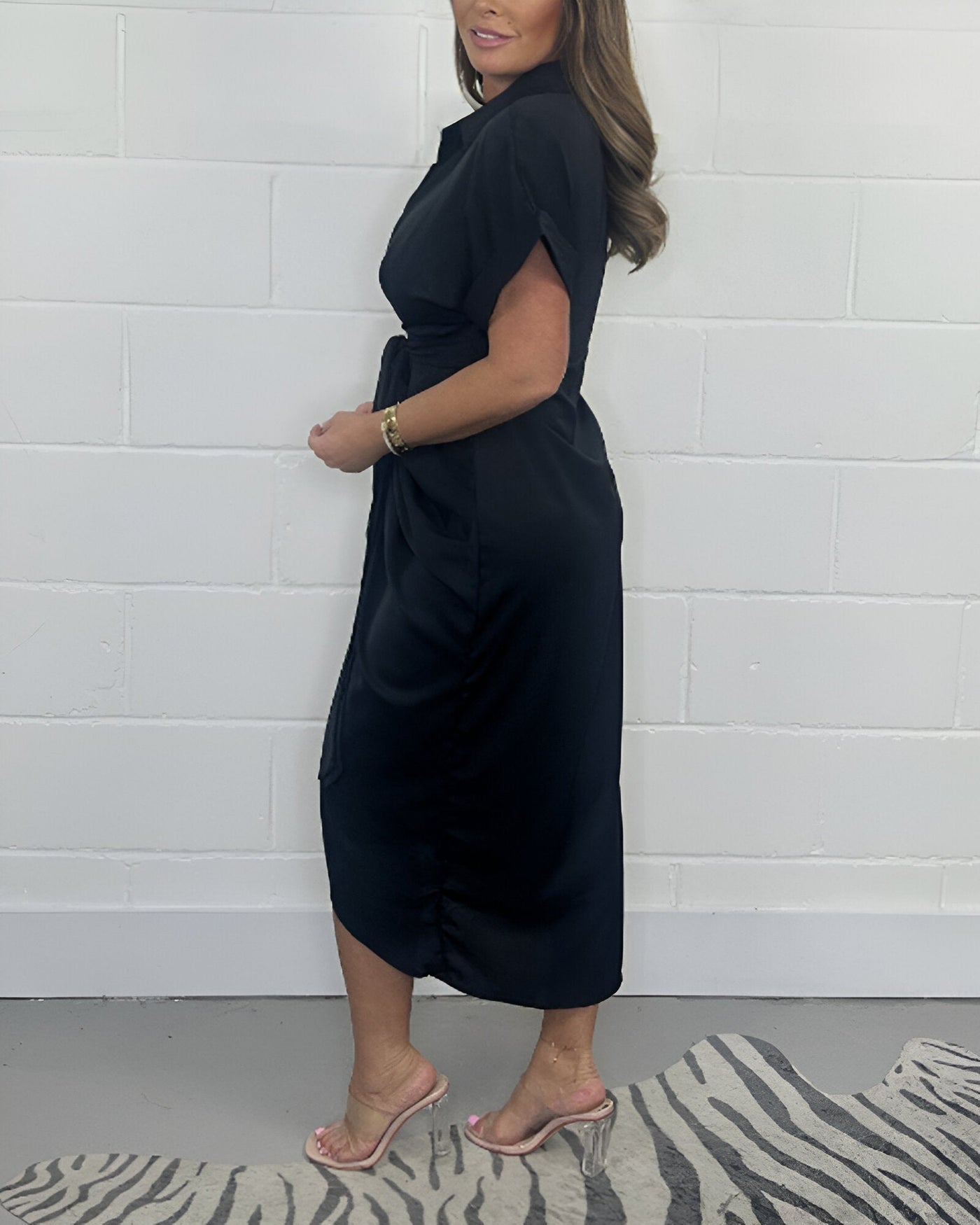 Amanda | Elegantní plisovaná šaty