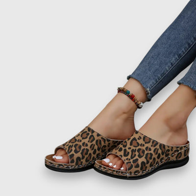Tina – Leopardí sandály