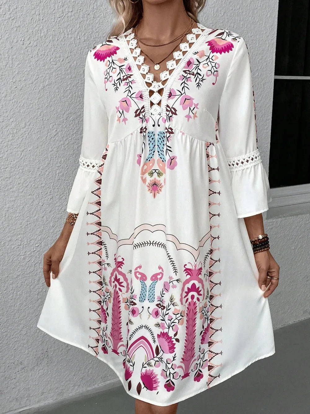 ISA | Boho mini šaty