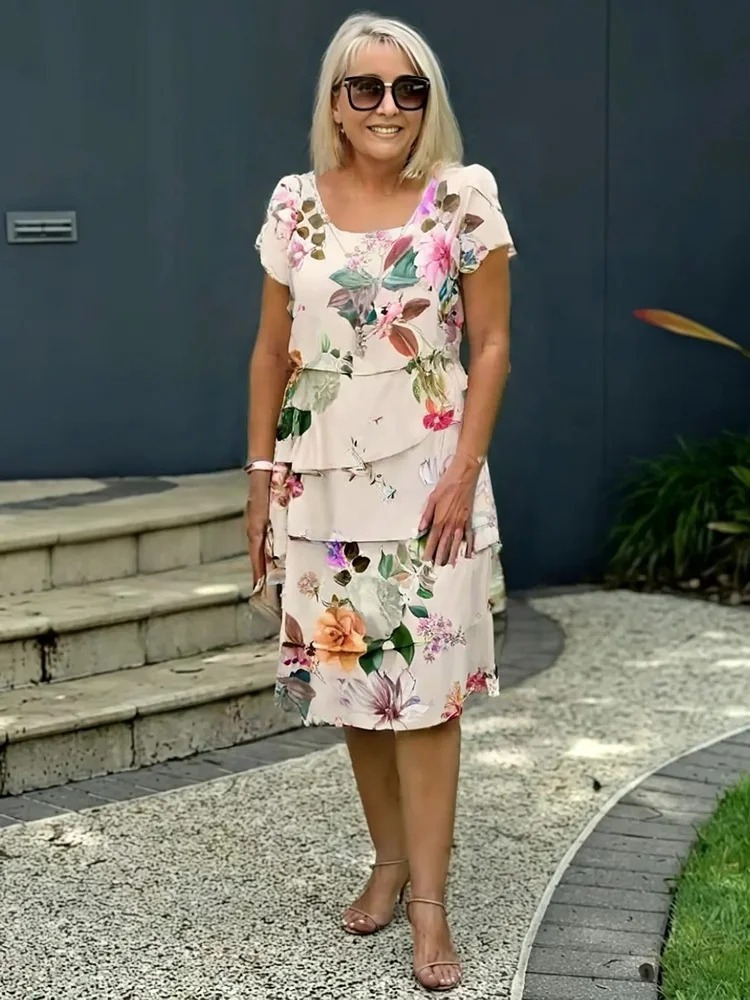 Emilie - Květinové šaty