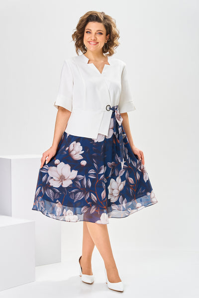 🌸【S-5XL】Vysoce kvalitní šaty z bavlny a hedvábí