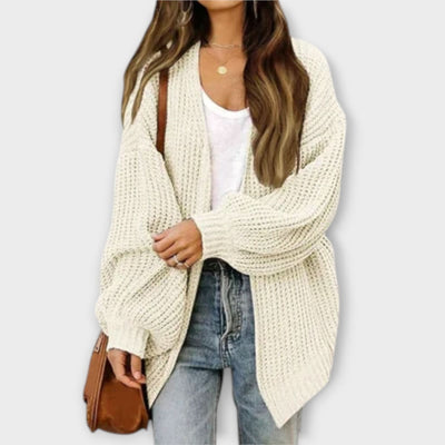 Ležérní pletený cardigan