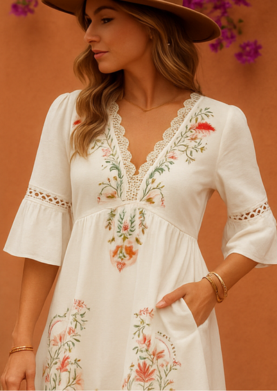 ISA | Boho mini šaty