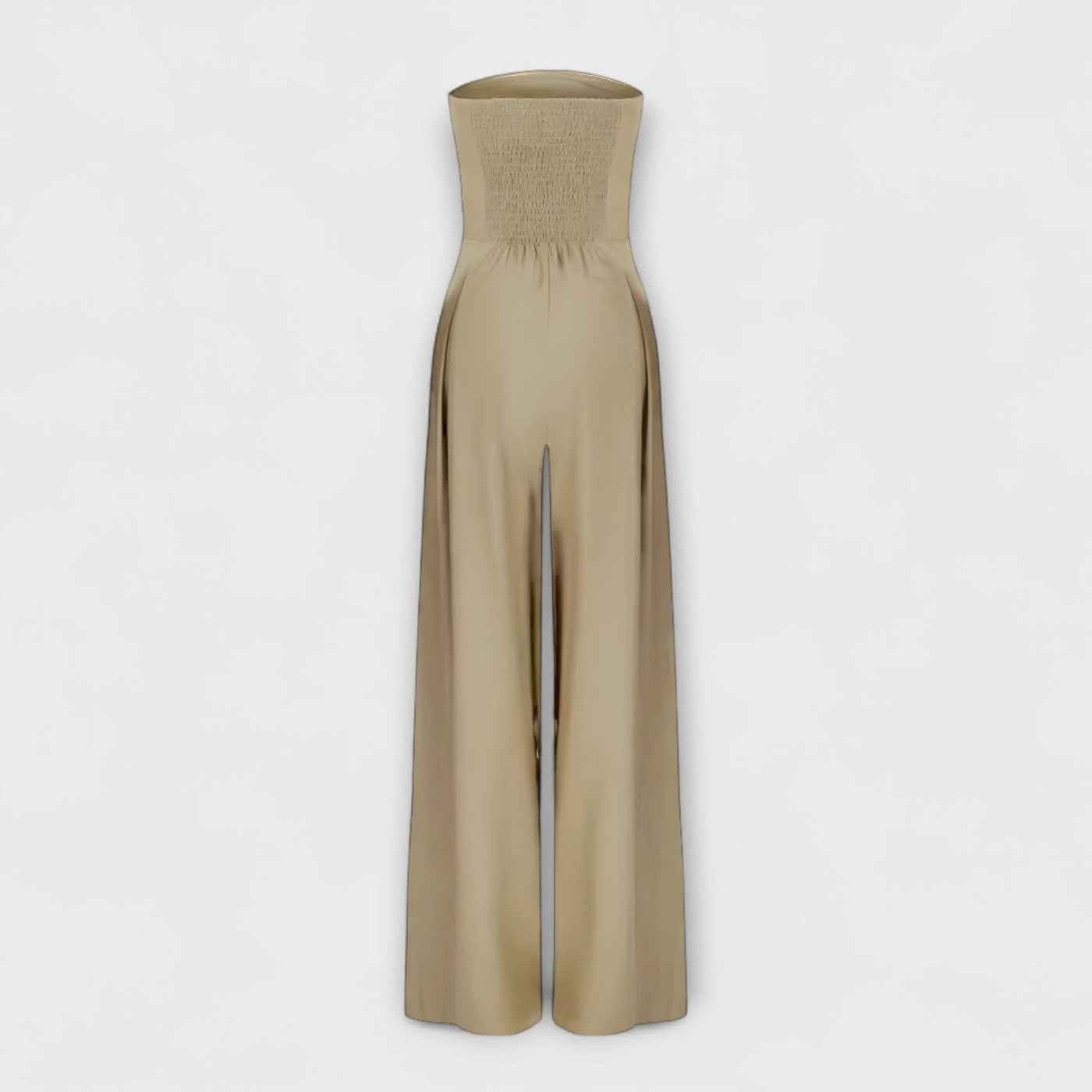 Romana - Elegantní bezramenný overal
