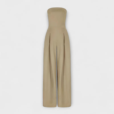 Romana - Elegantní bezramenný overal