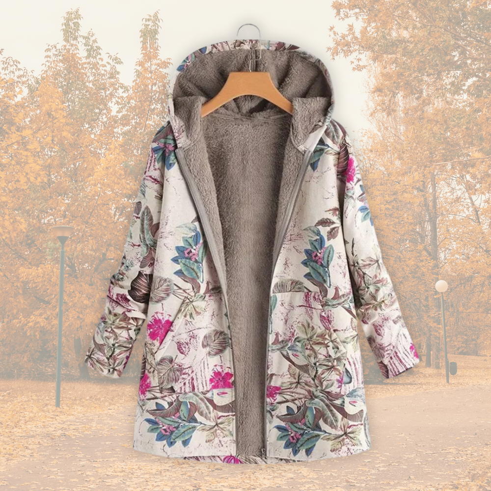 Camellia | Teplá bunda s fleecovou podšívkou