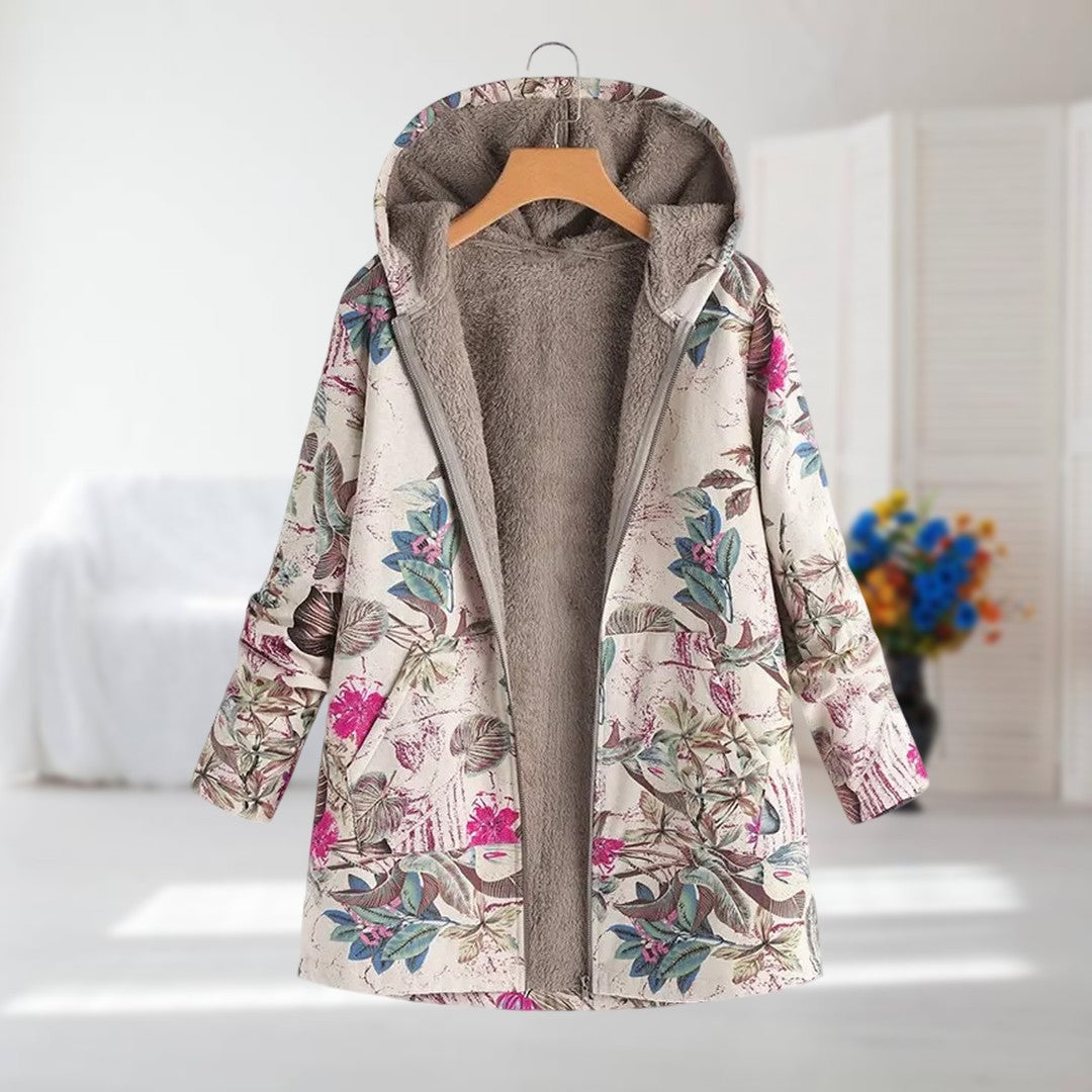 Camellia | Teplá bunda s fleecovou podšívkou