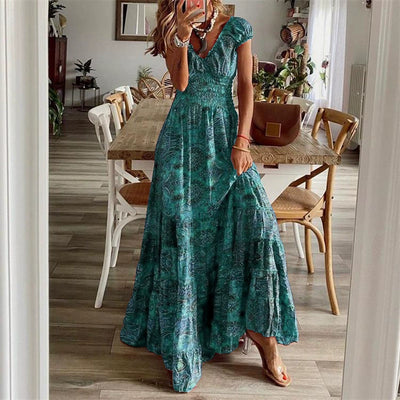 Boho maxi šaty – Elegantní styl s nádechem vintage