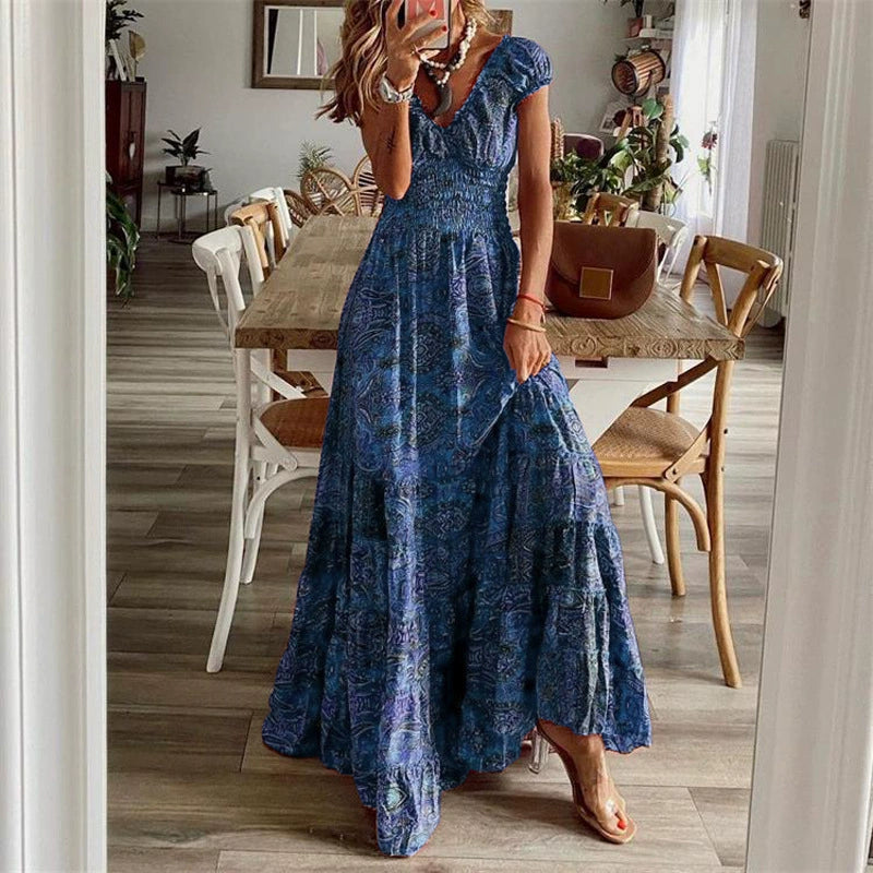 Boho maxi šaty – Elegantní styl s nádechem vintage