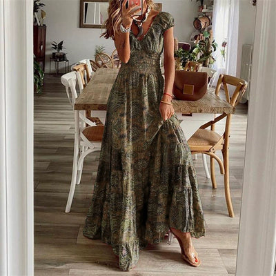 Boho maxi šaty – Elegantní styl s nádechem vintage