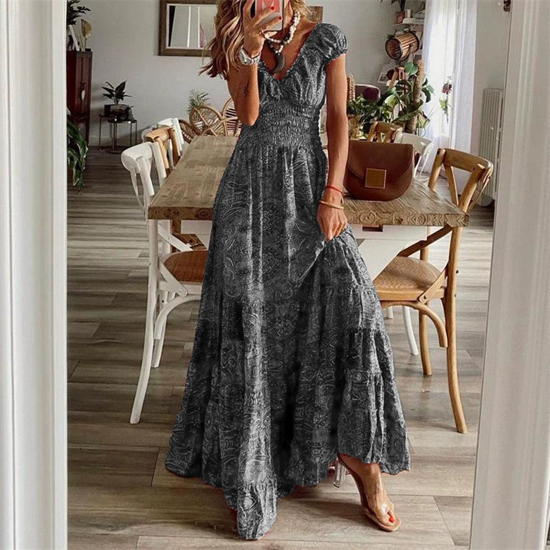 Boho maxi šaty – Elegantní styl s nádechem vintage