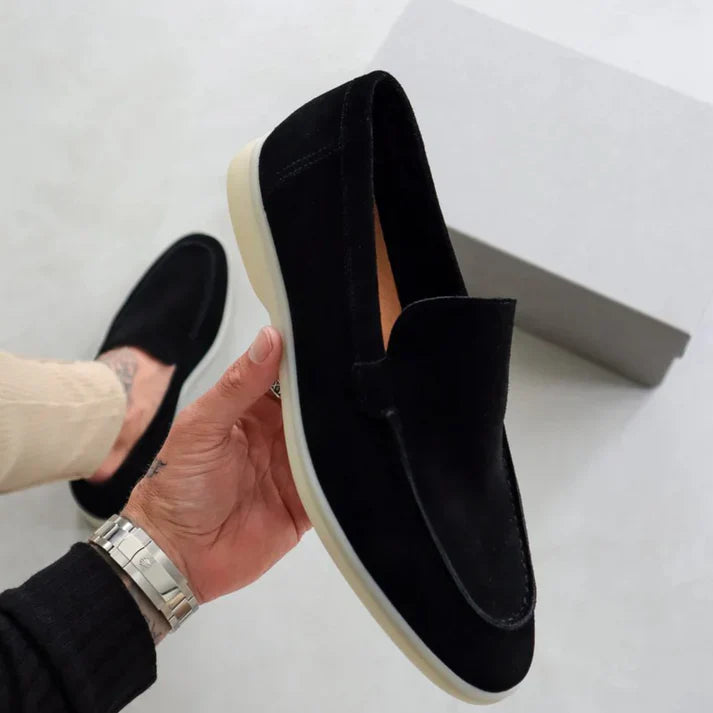 Elegantní semišové loafers