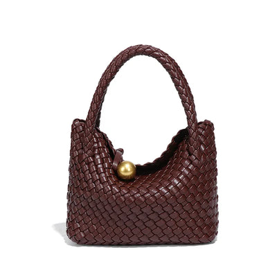 Astrid™ | Luxusní Kožená Taška se Zlatými Detaily