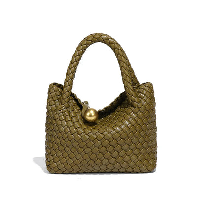 Astrid™ | Luxusní Kožená Taška se Zlatými Detaily