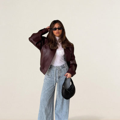 Andrea – Stylová koženková bunda pro každodenní outfit