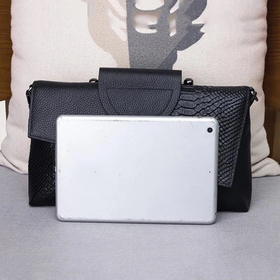 Celine™ - Elegantní černá kabelka s koženým vzhledem