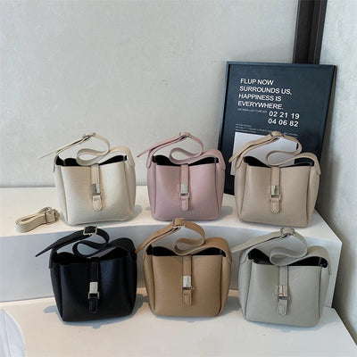 Iris™ – Elegantní taška typu bucket s koženým vzhledem
