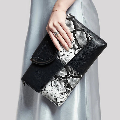 Celine™ - Elegantní černá kabelka s koženým vzhledem