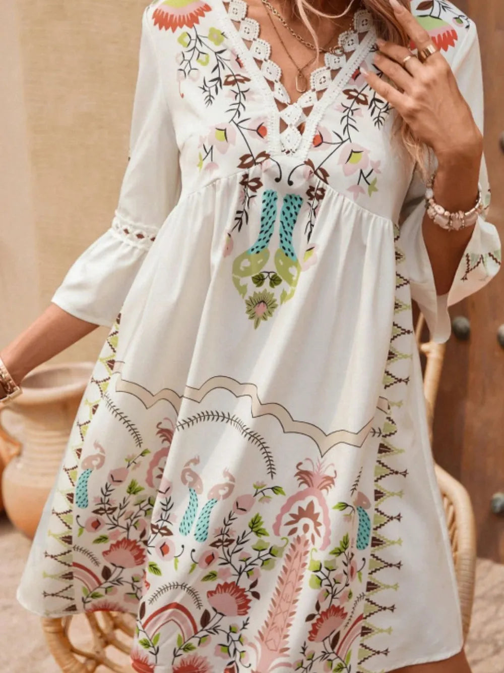 ISA | Boho mini šaty