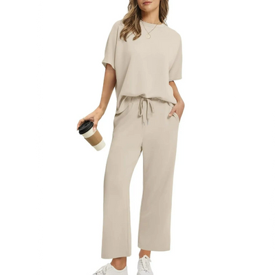 Zofinka | dámská béžová loungewear set