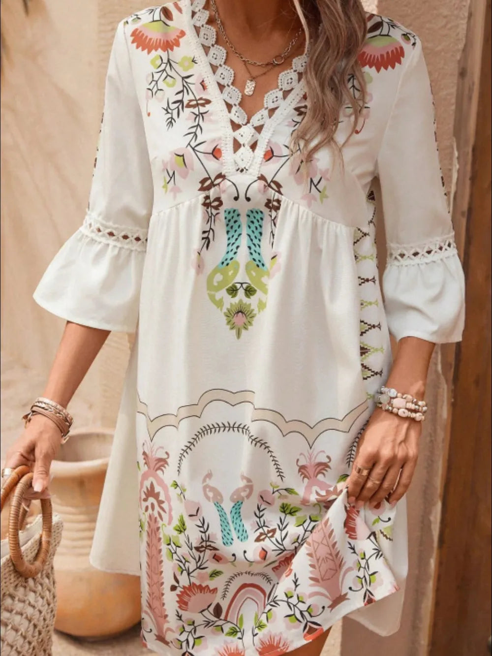 ISA | Boho mini šaty