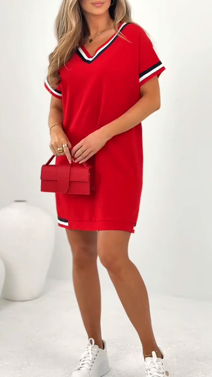 Zuzana | Ležérní elegance v červené