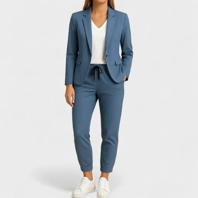 Klára - Elegantní souprava s bundou a kalhotami