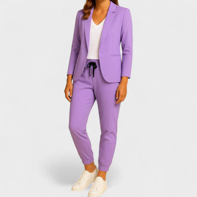Klára - Elegantní souprava s bundou a kalhotami