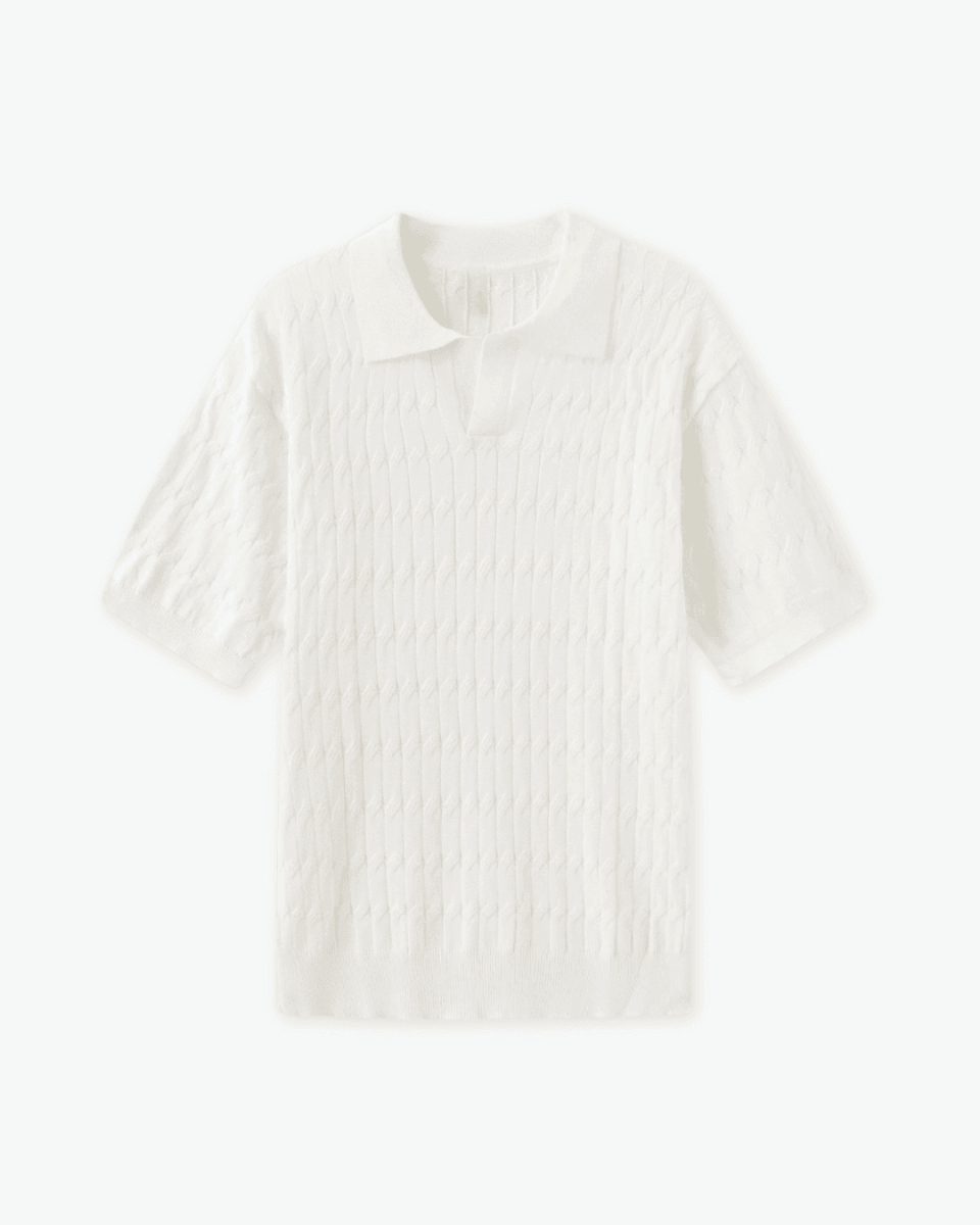 Pletené polo tričko Hercules
