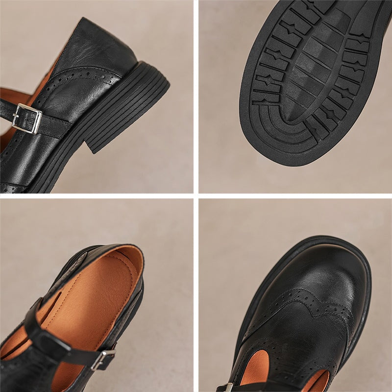 VERDA™ – ELEGANTNÍ MARY JANE BOTY Z KŮŽE