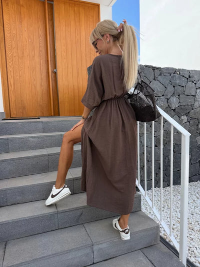 YAJAIRA - ELEGANTNÍ MIDI ŠATY