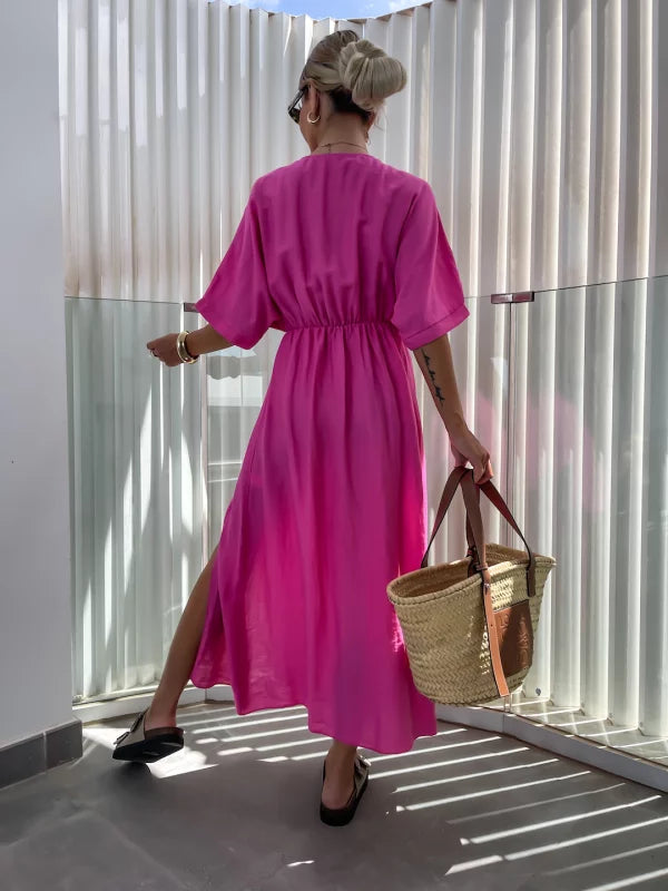 YAJAIRA - ELEGANTNÍ MIDI ŠATY